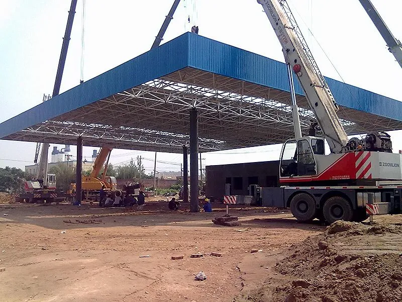 grid structure gas station