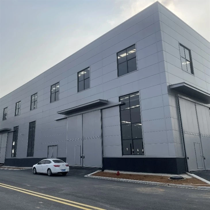 Pre-Engineered Industrial Steel Structure Framed Warehouse